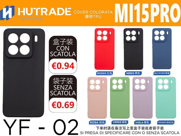 COVER COLORATA MI15 PRO – YF02 006887