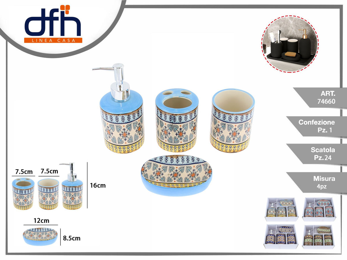 SET BAGNO 4 pz