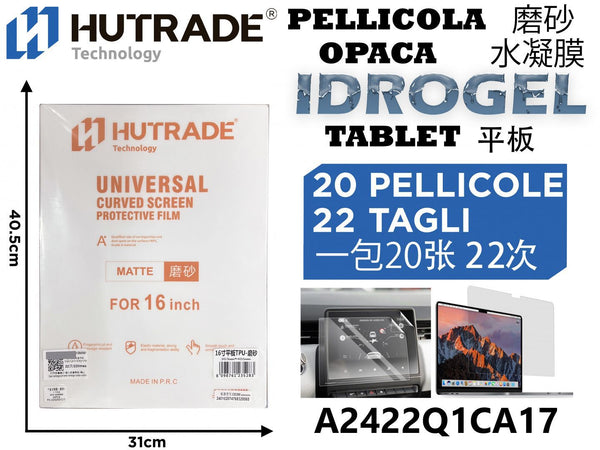 PELLICOLA IDROGEL TABLET OPACA