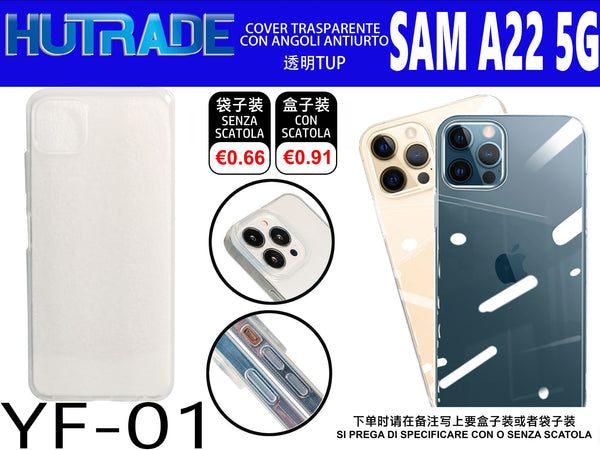 COVER TRASPARENTE A22 5G – YF01 011526
