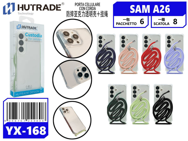 PORTA CELLULARE CON CORDA SAM A26 – YX168 143555