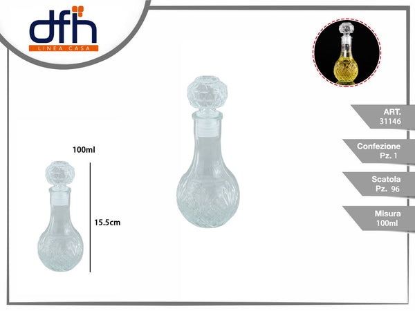 BOTIGLIA IN VETRO 100 ml