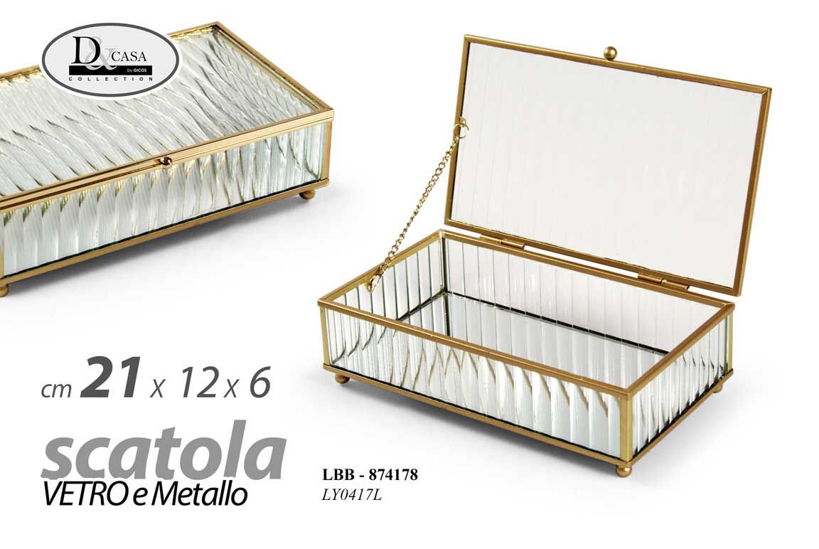 Scatole portaoggetti 21×12×6CM – art. 874178