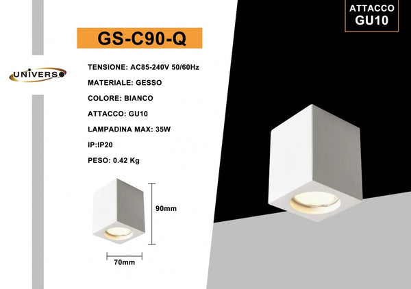 Porta Faretto Universo – GS-C90-Q