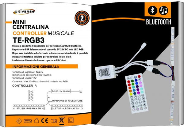 Controller per strisce LED – TE-RGB3