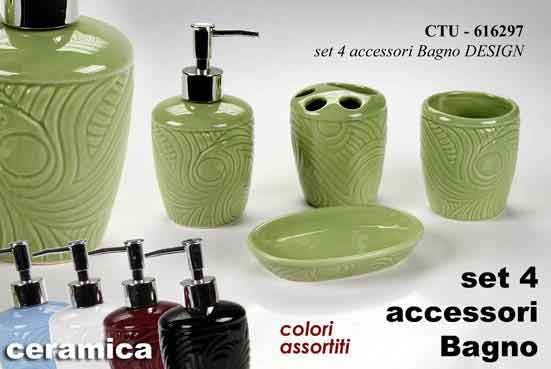 Set accessori bagno – art. 616297