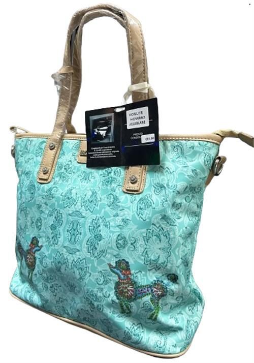 B. Cavalli B Howlite 863, borsa a spalla acquamarina