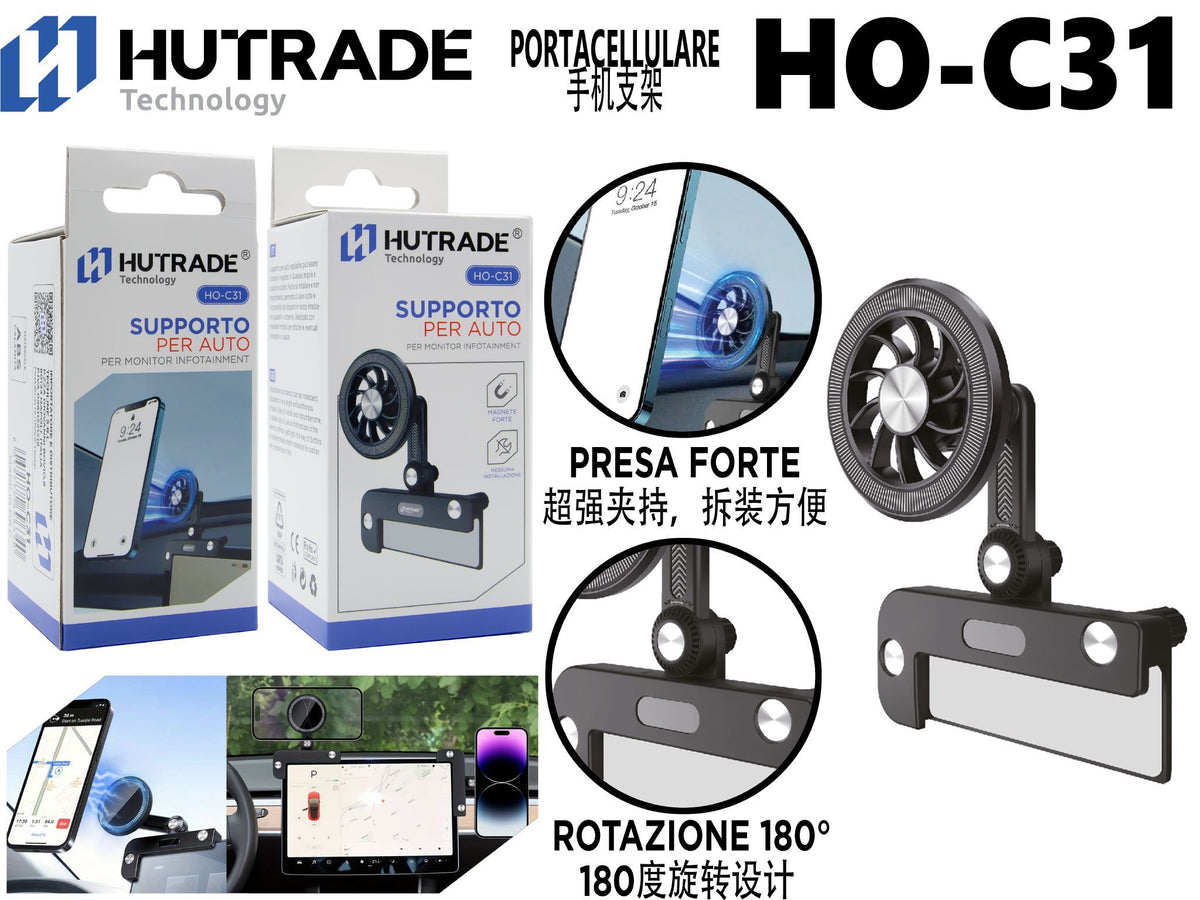 SUPPORTO TELEFONO PER LA MACCHINA HO-C31