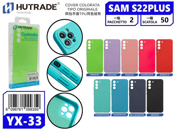 COVER COLORATA S22 PLUS 5G – YX33 000637