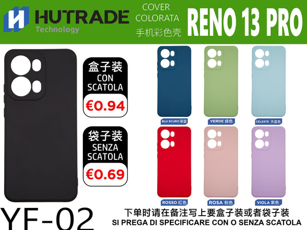 COVER COLORATA OPPO RENO 13 PRO – YF02 006920