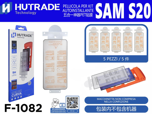 F-1082 PELLICOLA DI VETRO AUTOINSTALLANTE SAM S20