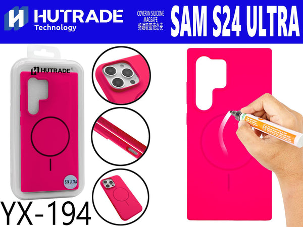 YX-194 COVER COLORATA MAGSAFE S24 ULTRA FUCSIA