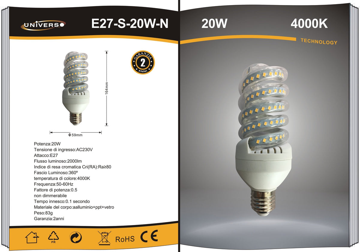 Lampadina LED Universo – S-20WN