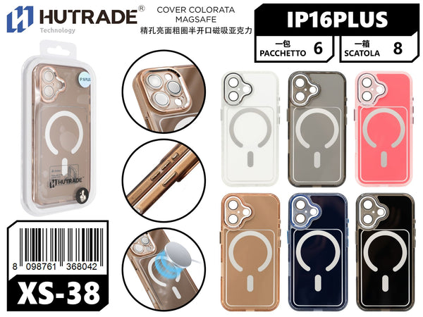 XS-38 COVER COLORATA MAGSAFE IP16 PLUS
