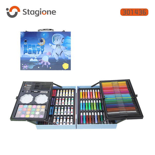 Set da disegno in valigetta da 145 pezzi