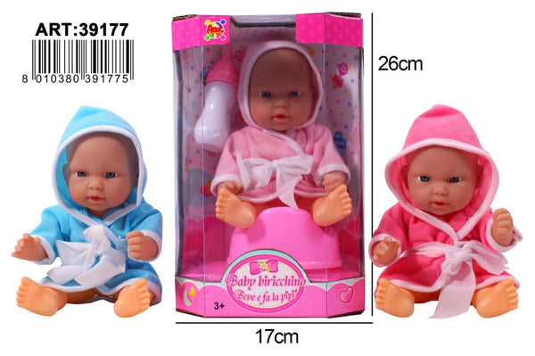 Baby beve e fa la pipì AP39177