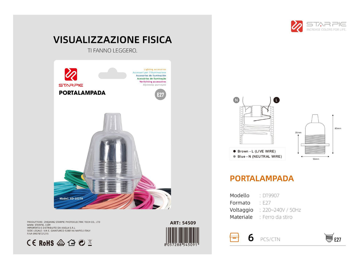 Portalampade – art. 54509