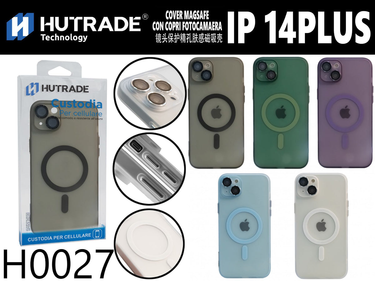 PORTA CELLULARE CON CALAMITAVETRO PER FOTOCAMERA IP14 PLUS – H0027 093009