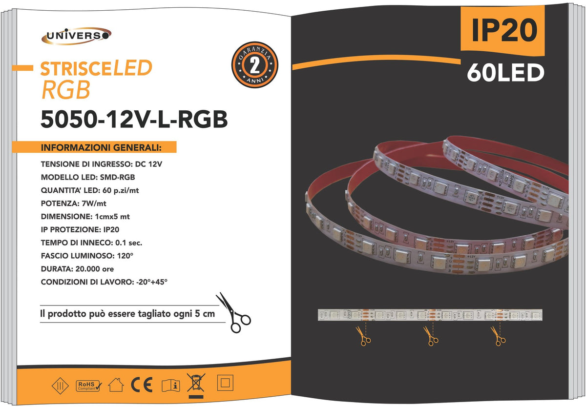Striscia LED – 5050-L-RGB