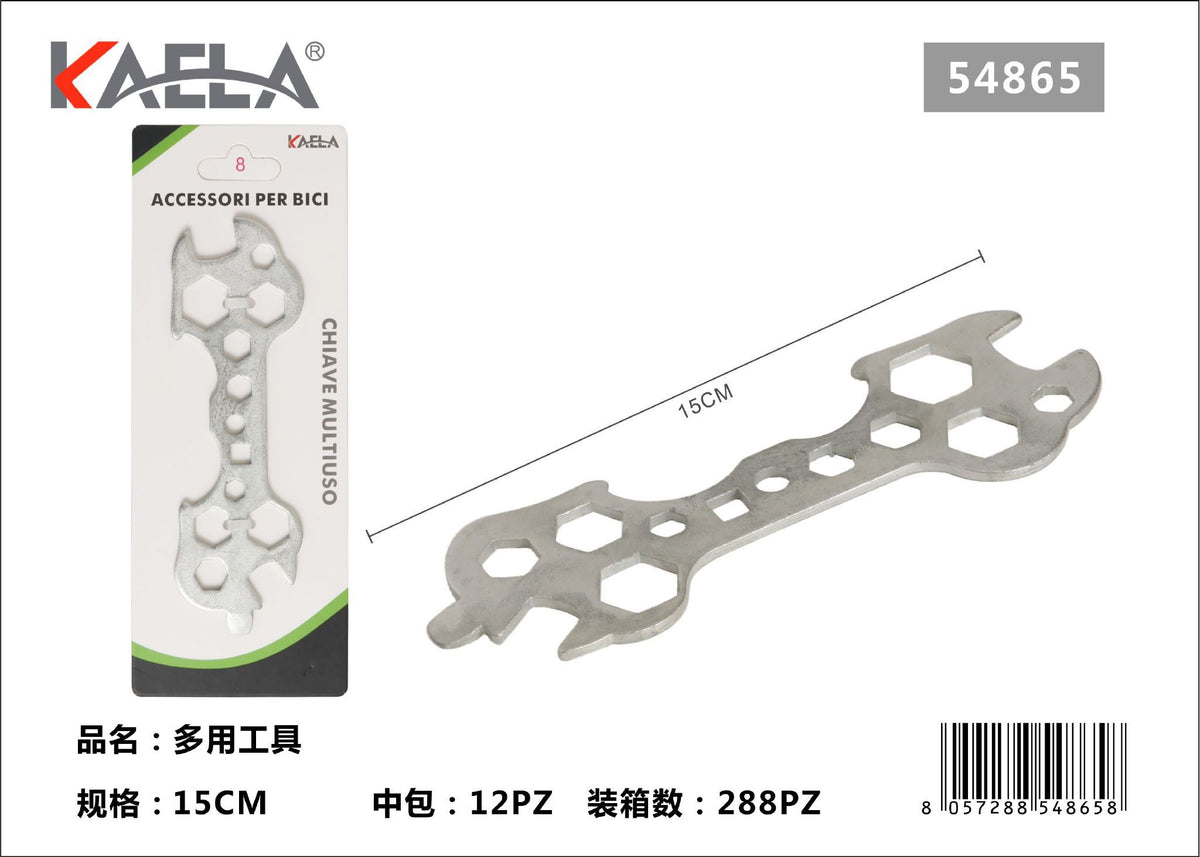Chiavi multiuso per bicicletta – art. 54865