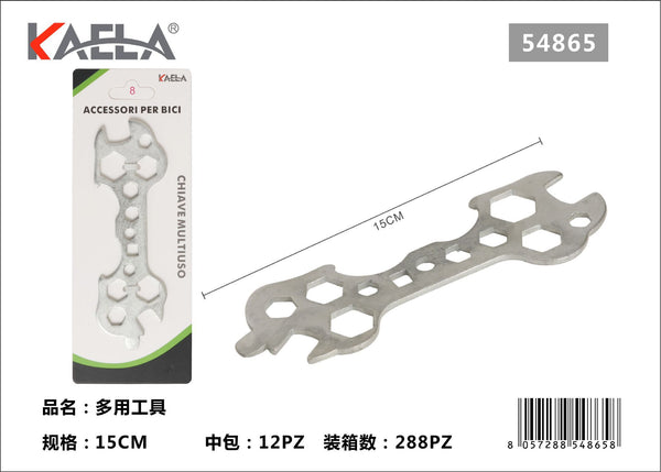 Chiavi multiuso per bicicletta – art. 54865