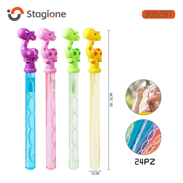 Gioco per bolle di sapone con motivo giraffa 889-49