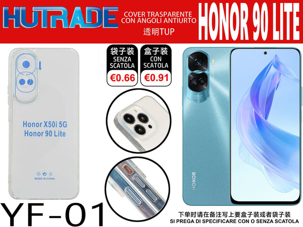 COVER TRASPARENTE HONOR 90 LITE – YF01 011824