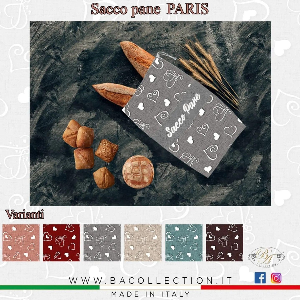Portapane PARIS