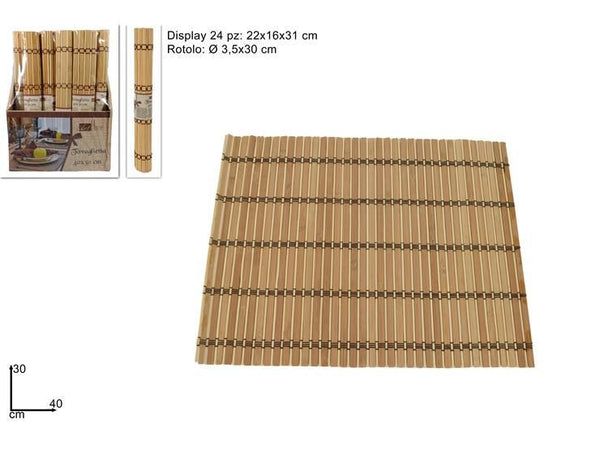 Tovaglietta in bambù – 30X40CM – 023668