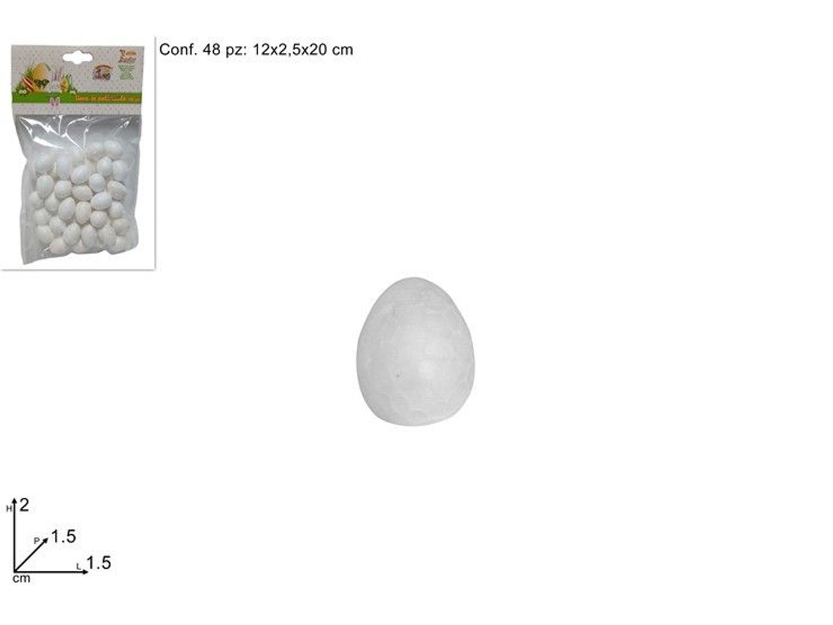 UOVO POLISTIROLO 2 cm 48 PZ 802F1322A
