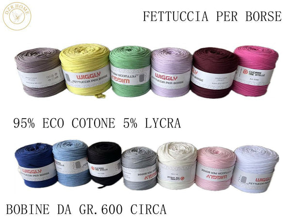 Filato per lavori creativi · FETTUCCIA PER BORSE