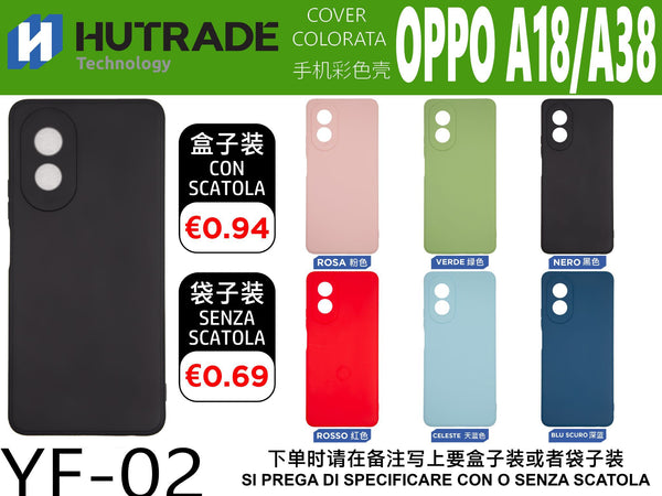 COVER COLORATA TPU OPPO A38/A18 – YF02 006827