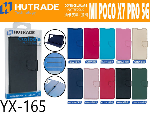 COVER A LIBRO PORTADOCUMENTI CON LACCIO POCO X7 PRO 5G – YX165 005105