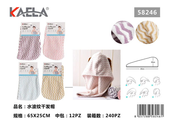 Cuffie asciugacapelli – art. 58246