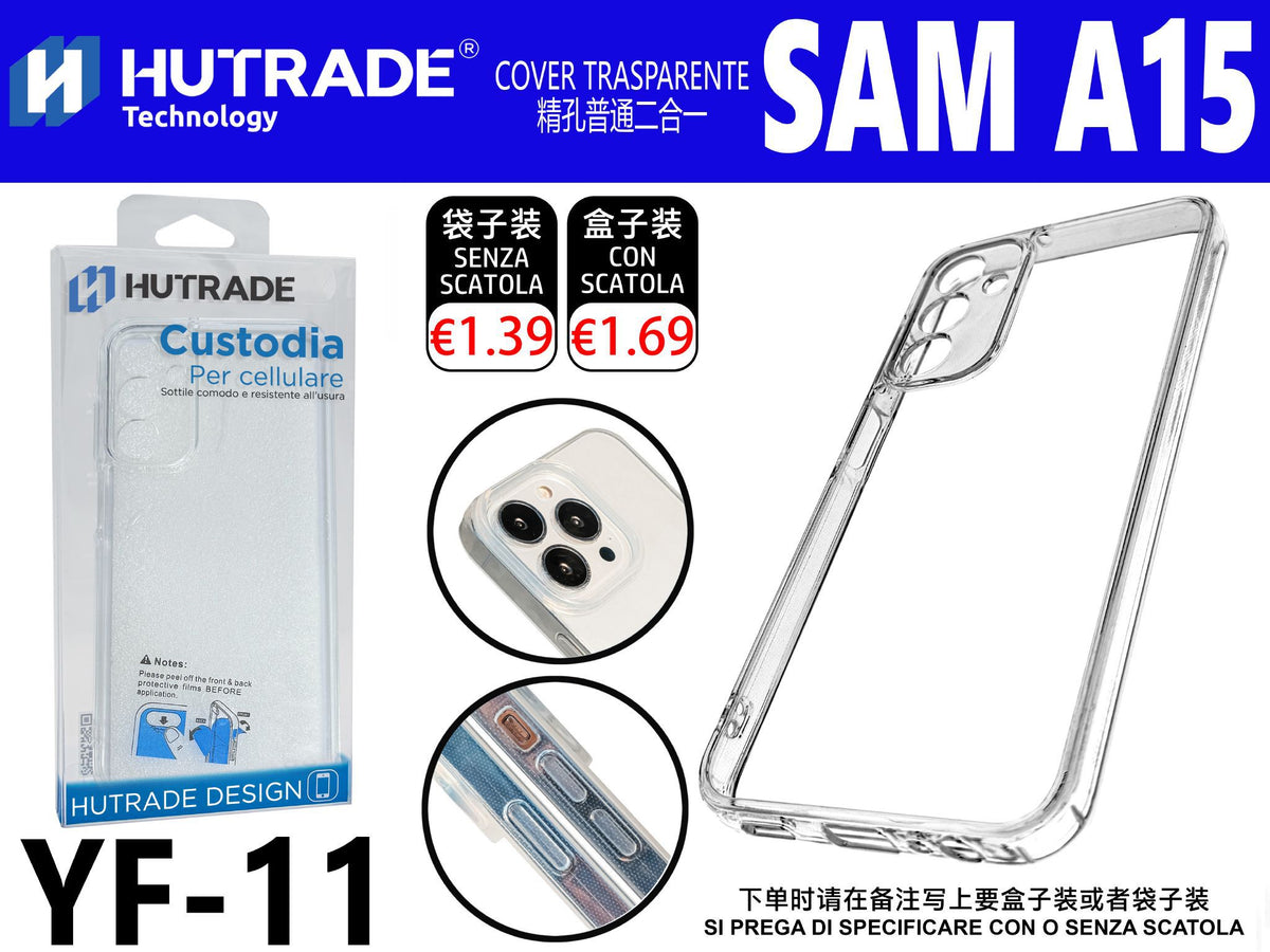 COVER TRASPARENTE TPU SAM A15 – YF11 666019