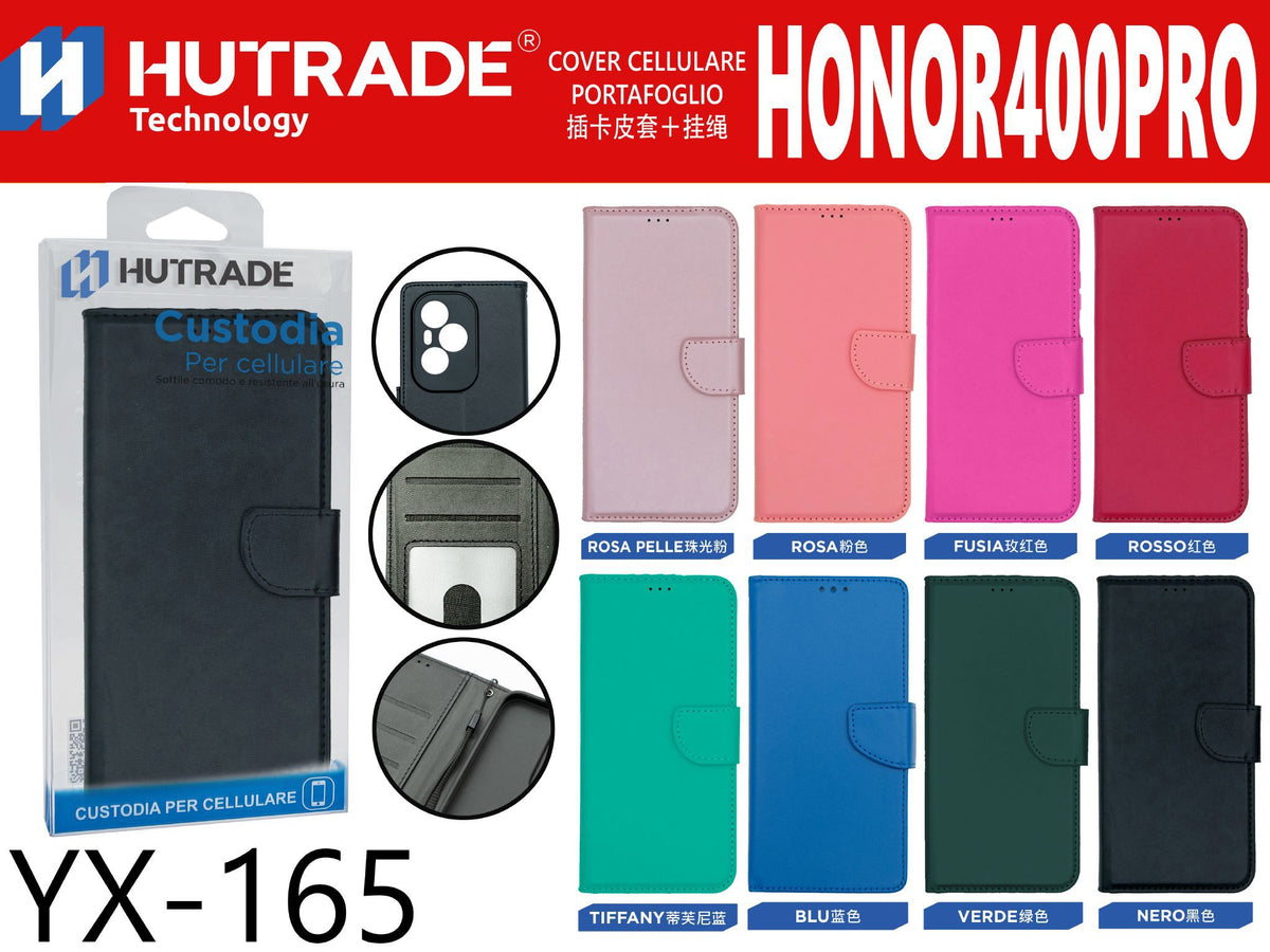 COVER A LIBRO PORTADOCUMENTI CON LACCIO HONOR 400 PRO – YX165 005120