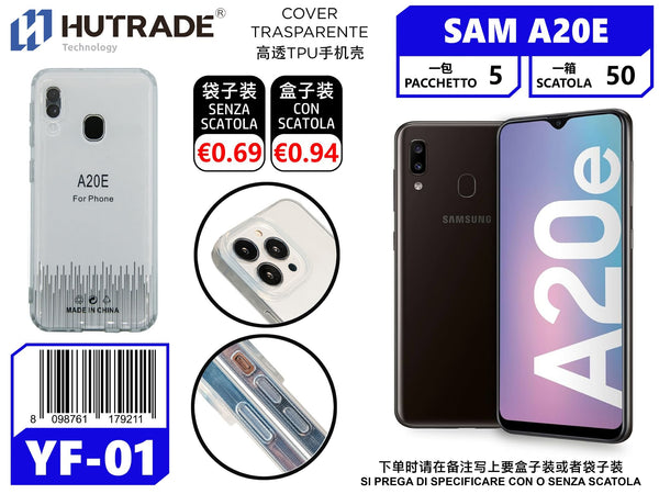COVER TRASPARENTE A20E – YF01 011695