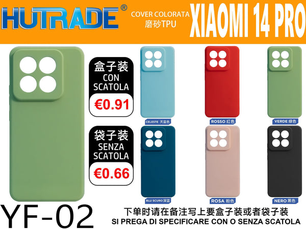 COVER COLORATA TPU XIAOMI 14PRO – YF02 006823