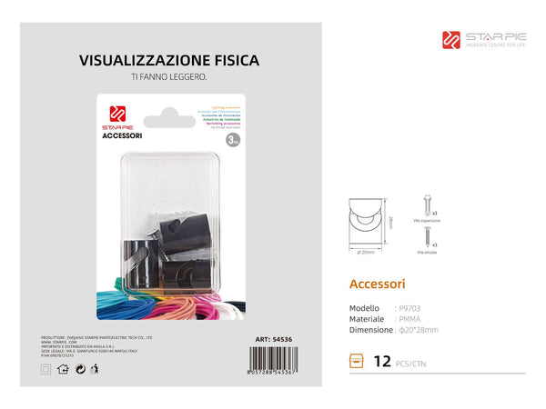 Accessori di montaggio per lampade