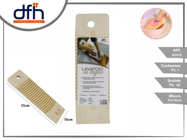 LAVATOIO IN LEGNO 16 55 cm