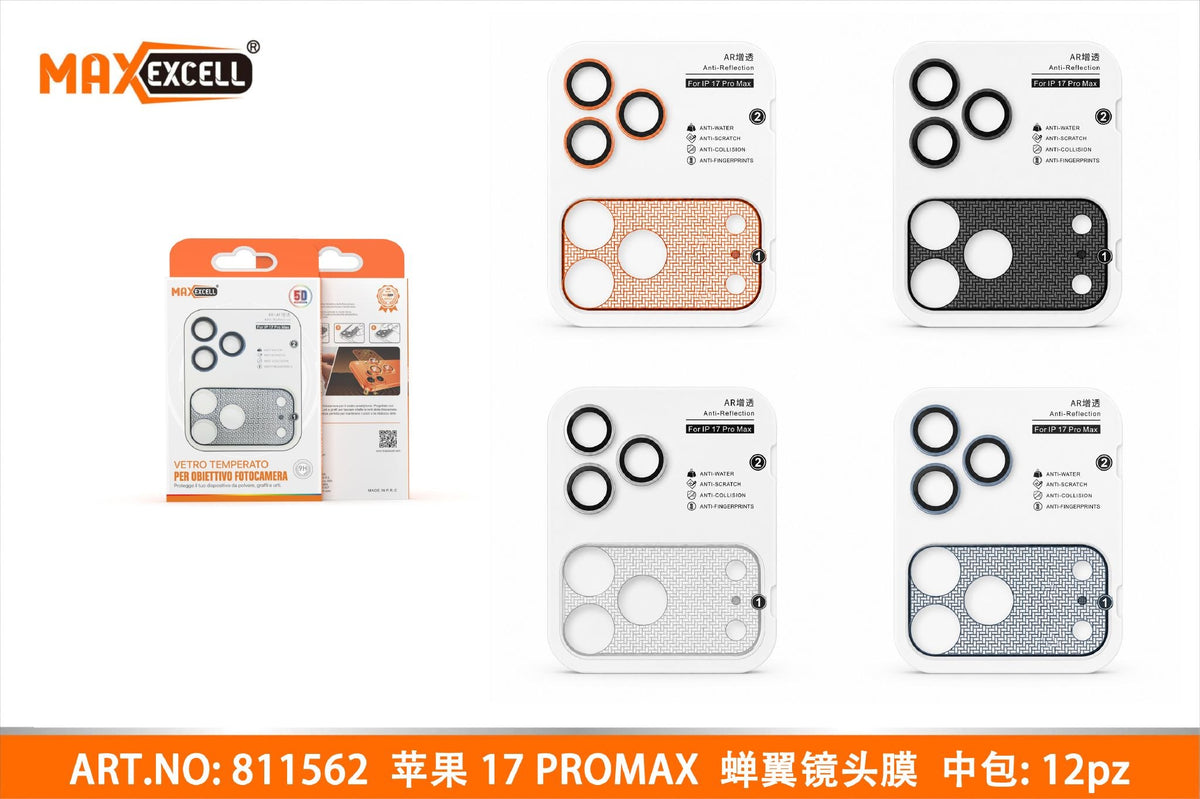 Protezioni fotocamera per Apple iPhone 17 PRO MAX