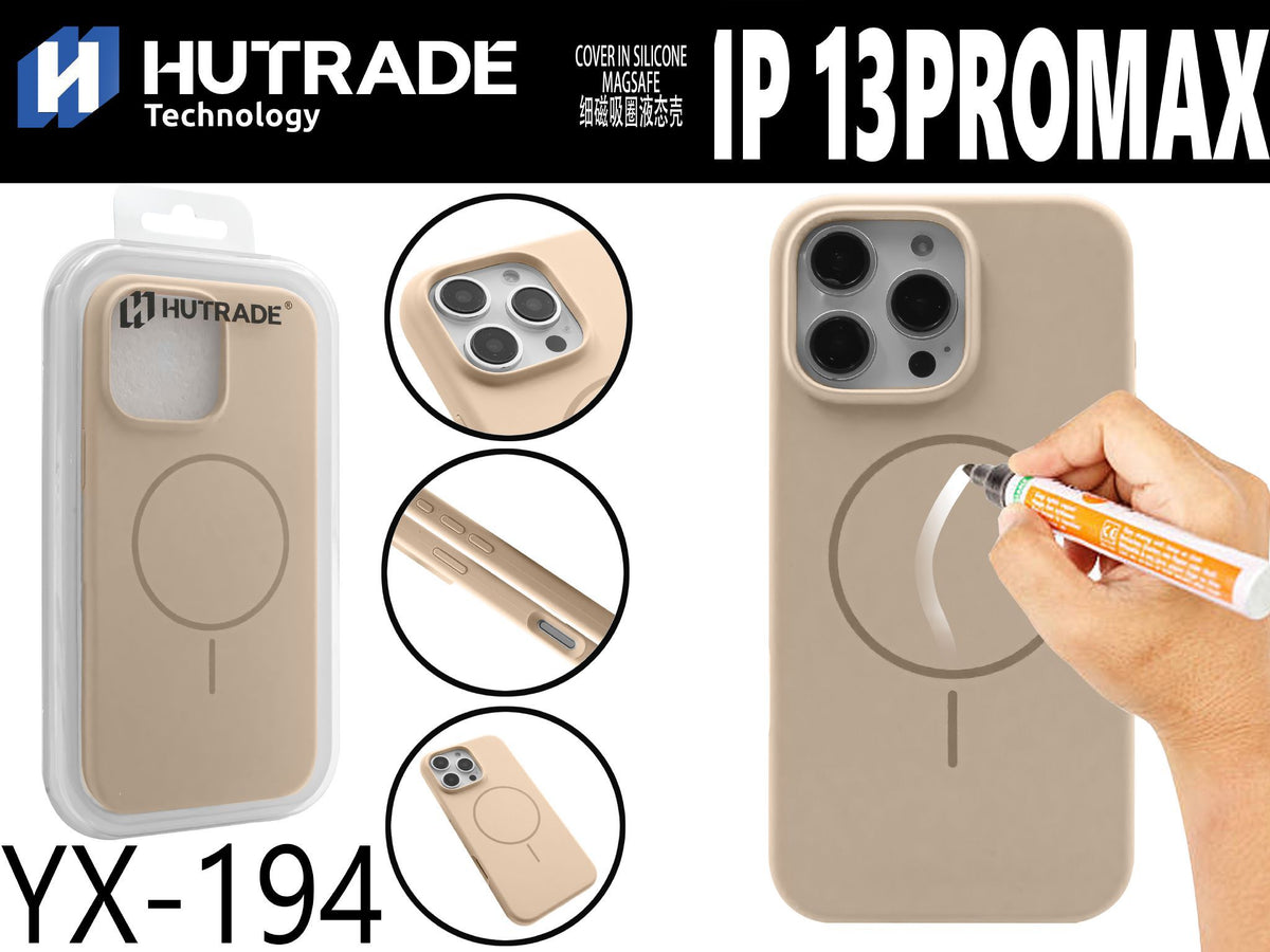 YX-194 COVER COLORATA MAGSAFE IP13 PRO MAX ORO