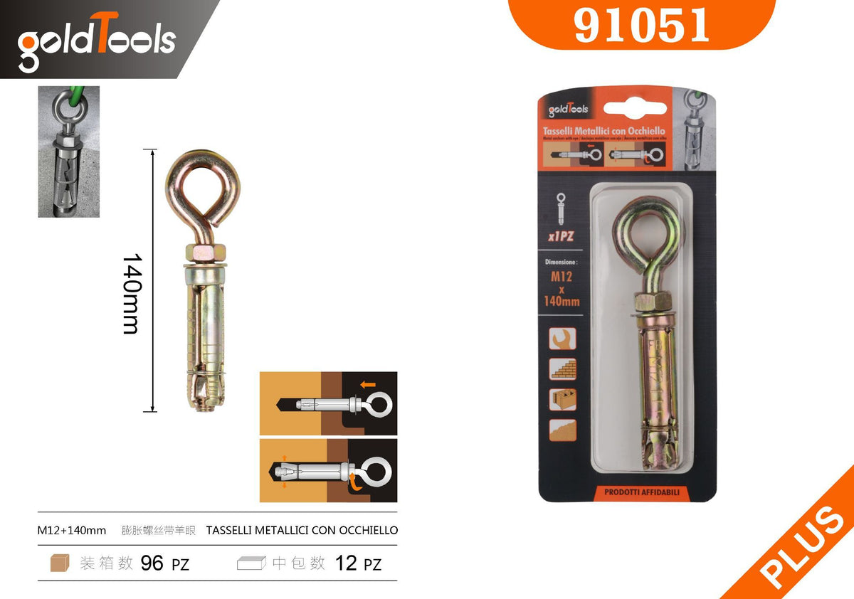 Ganci a vite e occhioli – art. 91051