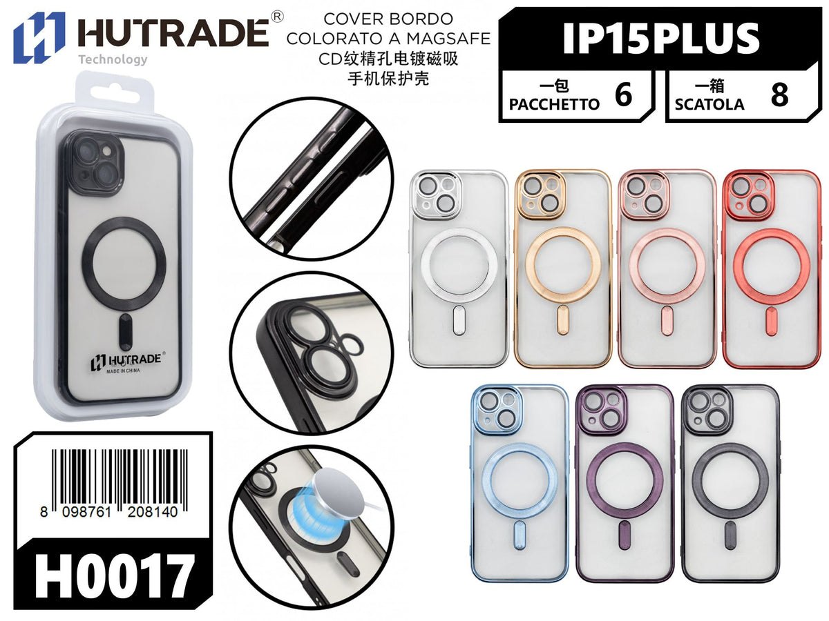 COVER BORDO CROMATO MAGSAFE IP15 PLUS – H0017 037514