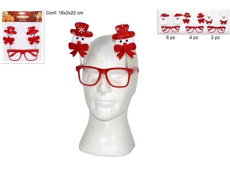 Occhiali c/sogg.natalizio 3ass. art.pl18r70034abc