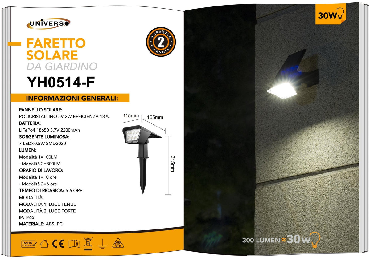 Lampada Solare Universo – YH0514-F
