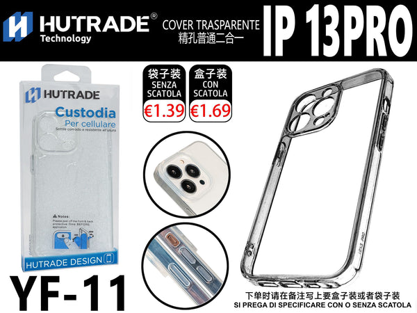 COVER TRASPARENTE TPU IP13 PRO – YF11 666005
