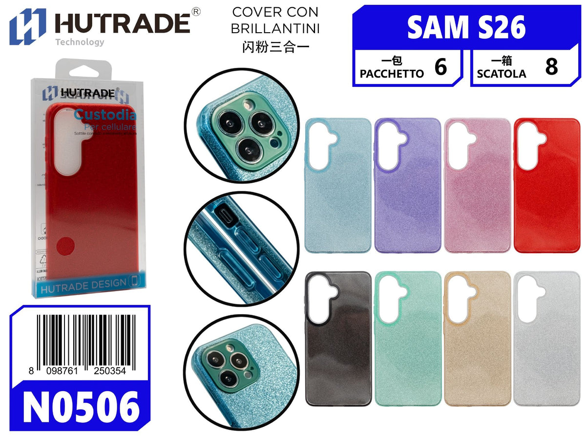 COVER CON BRILLANTINI SAM S26 – N0506 021163