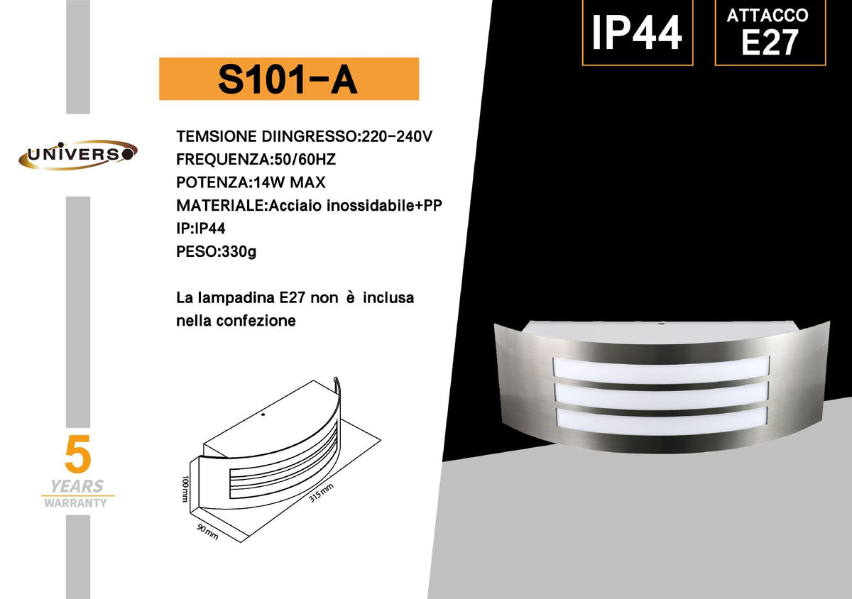 Applique da esterno – S101-A