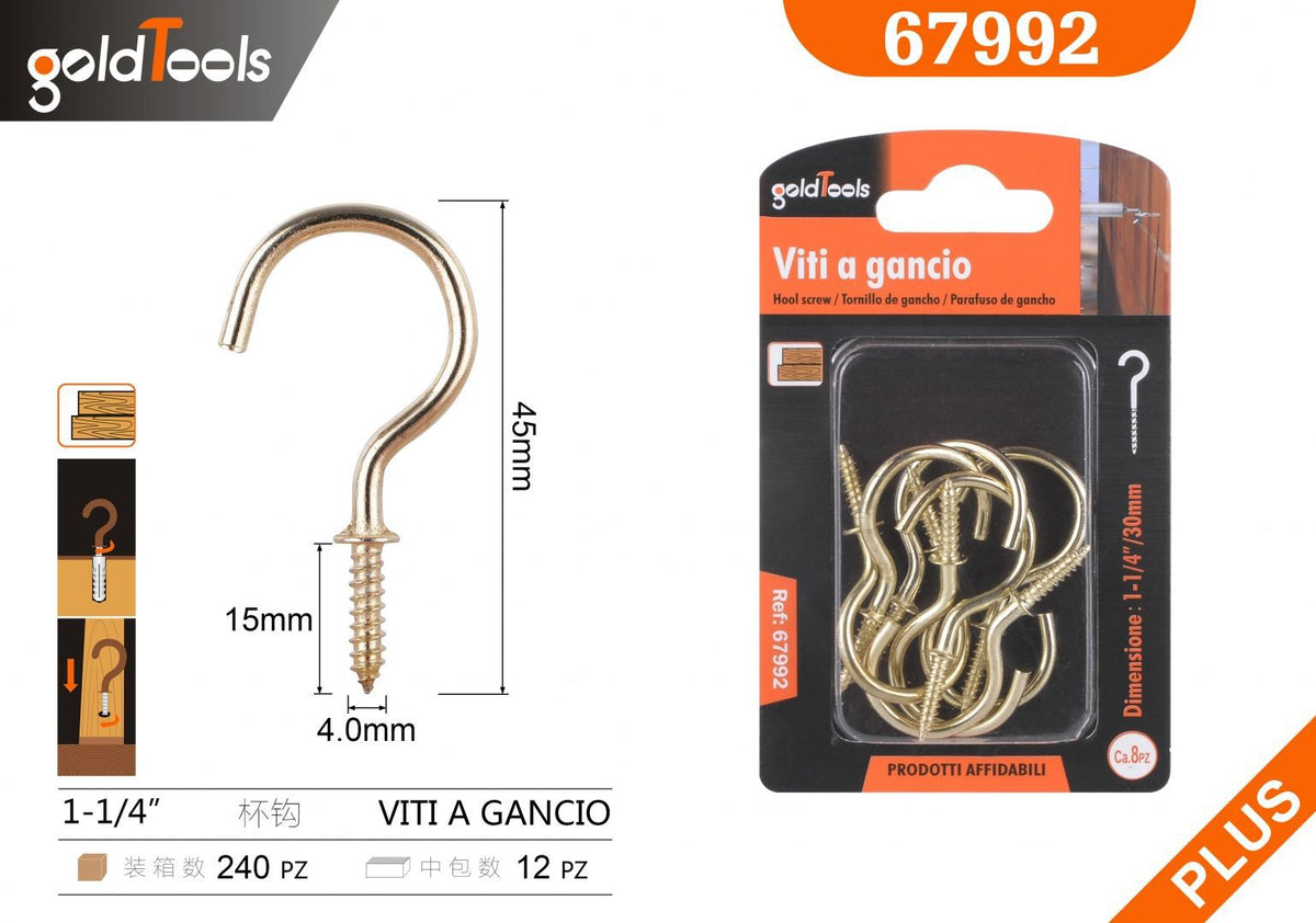 Ganci a vite GoldTools